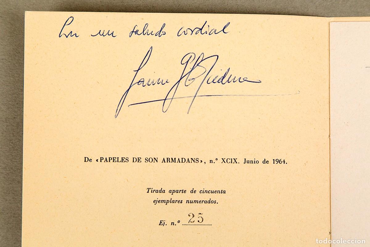 Libros de segunda mano: JAIME GIL DE BIEDMA - DOS POEMAS MORALES - 1964 - DEDICATORIA AUT&Oacute;GRAFA DEL AUTOR