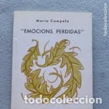 Libros de segunda mano: Emocions Perdidas - Mar&iacute;a Campelo - Edici&oacute;s Do Castro - Poes&iacute;a