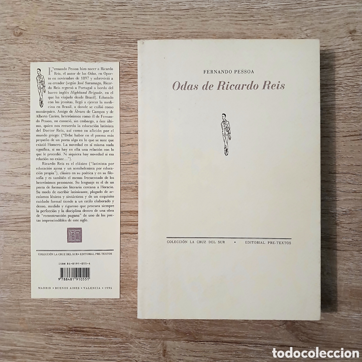 Libros de segunda mano: Odas de Ricardo Reis de Fernando Pessoa.