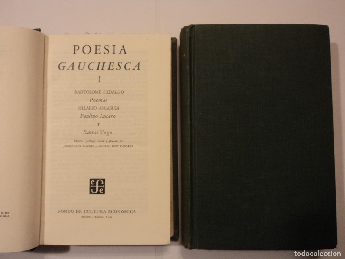 Libros de segunda mano: Poes&iacute;a Gauchesca - Borges, Jorge Luis /Adolfo Bioy Casares