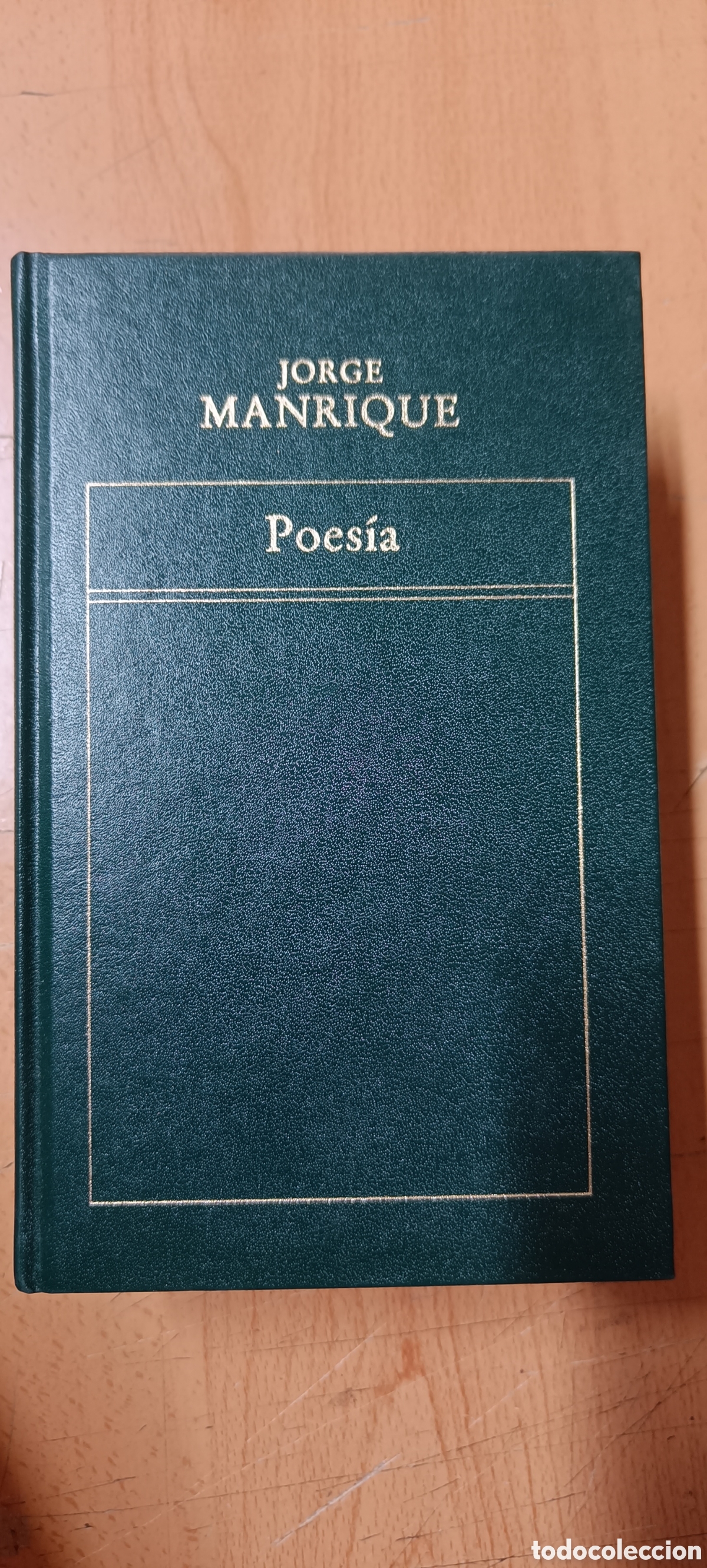 Libros de segunda mano: POES&Iacute;A. JORGE MANRIQUE. ORBIS.