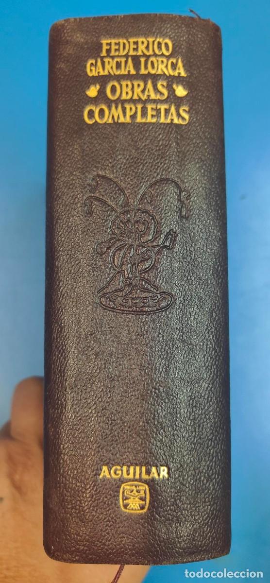 Libros de segunda mano: 1962 FEDERICO GARC&Iacute;A LORCA / OBRAS COMPLETAS / AGUILAR COLECCI&Oacute;N OBRAS ETERNAS 4&ordf; EDICI&Oacute;N