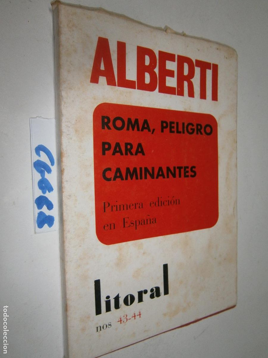 Libros de segunda mano: ROMA, PELIGRO PARA CAMINANTES