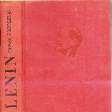 Libros de segunda mano: LENIN : OBRAS ESCOGIDAS TOMO V -ESCRITOS DE 1913 A 1916. Lote 26818303