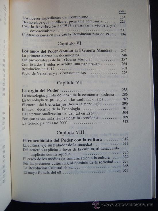 Libros de segunda mano: La red del poder, de J. A. Cervera. Los agentes secretos del poder: Bilderberg, Pugwash, Trilateral. - Foto 5