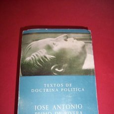 Libros de segunda mano: PRIMO DE RIVERA, JOSÉ ANTONIO - OBRAS DE JOSÉ ANTONIO PRIMO DE RIVERA