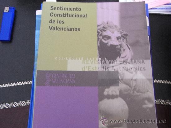 Libros de segunda mano: Sentimiento constitucional de los valencianos. - Foto 1