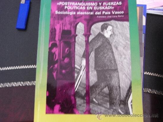 Gebrauchte B&uuml;cher: Postfranquismo y fuerzas pol&iacute;ticas en Euskadi. Sociolog&iacute;a electoral del Pa&iacute;s Vasco.