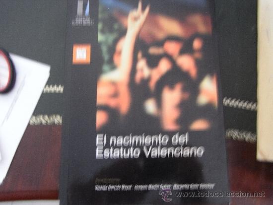Second hand books: El nacimiento del Estatuto valenciano.