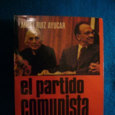 Libros de segunda mano: ANGEL RUIZ AYUCAR: - EL PARTIDO COMUNISTA. 37 AÑOS DE CLANDESTINIDAD - (MADRID, 1976). Lote 40665574