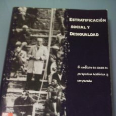 Libros de segunda mano: ESTRATIFICACION SOCIAL Y DESIGUALDAD - HAROLD R. KERBO.. Lote 40945436