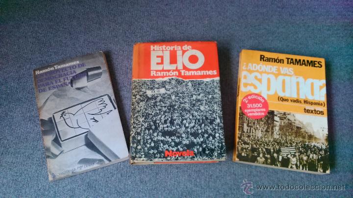 Libros de segunda mano: Lote Ram&oacute;n Tamames - Foto 1