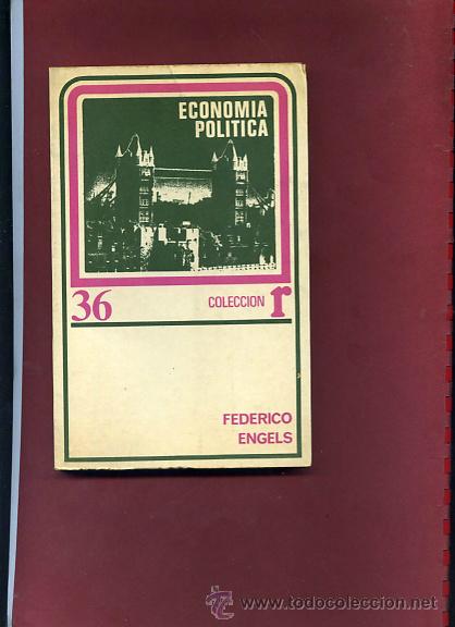 Libros de segunda mano: ENGELS.,, ECONOMIA POLITICA eds Roca n&ordm; 36, rr