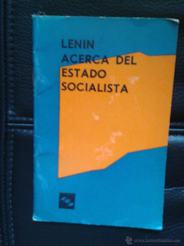 Libros de segunda mano: Lenin Acerca del Estado socialista l&iacute;der URSS PCUS revoluci&oacute;n sovi&eacute;tica comunista 1917