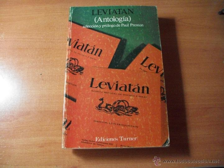 Libros de segunda mano: LEVIAT&Aacute;N. (Antolog&iacute;a) - Foto 1