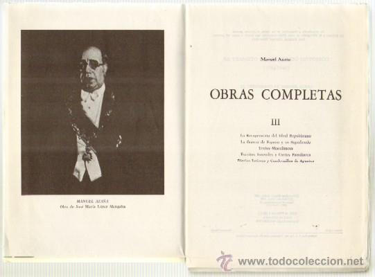 Libros de segunda mano: OBRAS COMPLETAS III.              P-209 - Foto 1