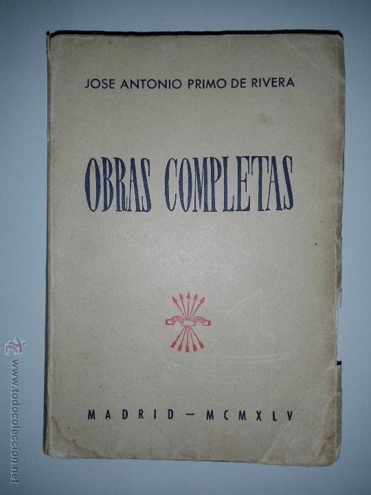 obras completas josé antonio primo de rivera 19 - Comprar Libros de