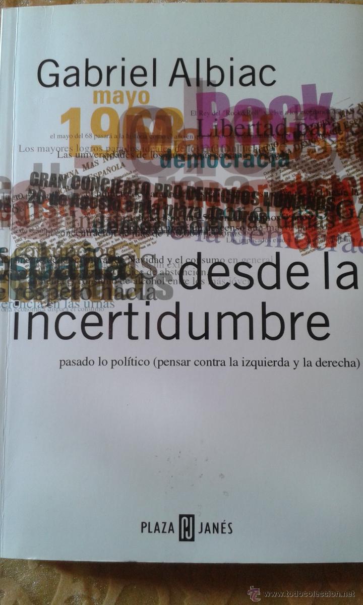 Libros de segunda mano: DESDE LA INCERTIDUMBRE - Foto 1
