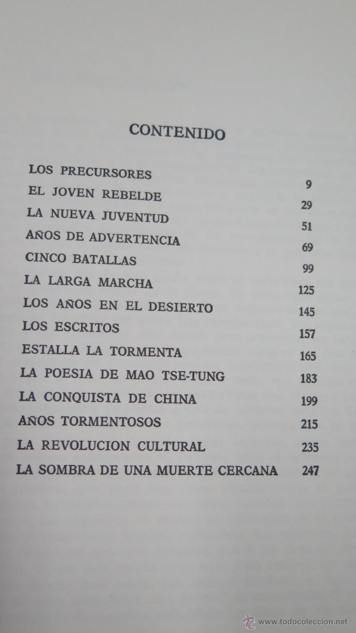 Libros de segunda mano: MAO TSE-TUNG. ROBERT PAYNE - Foto 2