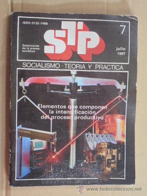 Gebrauchte B&uuml;cher: STP - SOCIALISMO TEORIA Y PRACTICA N&ordm; 7 - 1987 - GORBACHOV - SELECCIONES PRENSA SOVIETICA