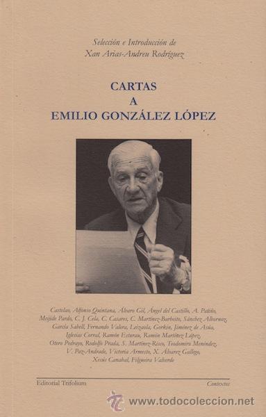 Libros de segunda mano: Cartas a Emilio Gonz&aacute;lez L&oacute;pez - Foto 1