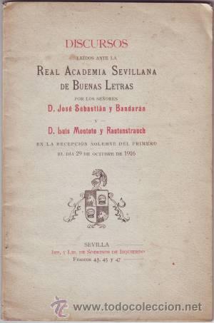 Libri di seconda mano: SEBASTIAN Y BANDARAN, JOS&Eacute;: FUNDACION DEL PRIMER ESTUDIO DE LA COMPA&Ntilde;IA DE JESUS EN SEVILLA. 1916