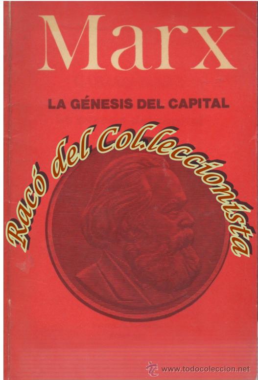 Libros de segunda mano: LA GENESIS DEL CAPITAL, CARLOS MARX, EDICIONES PROGRESO, 1972 - Foto 1