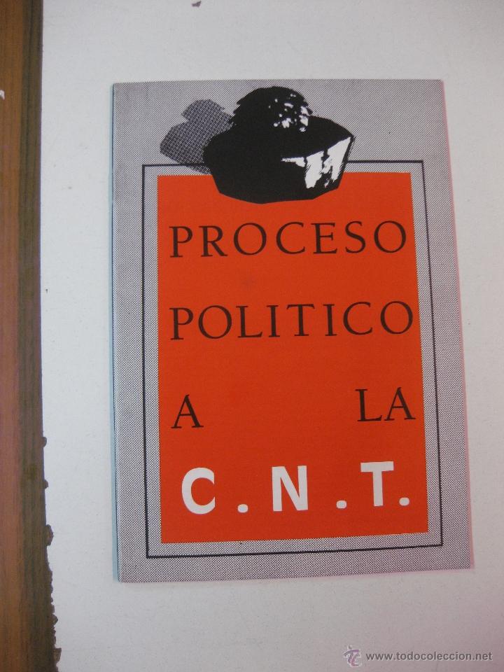 Libri di seconda mano: PROCESO POLITICO A LA C.N.T. FOLLETO DE 27 PAGINAS.