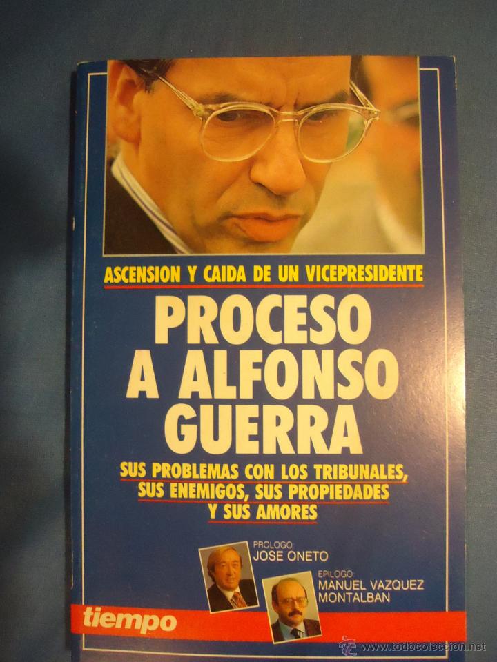 Libros de segunda mano: Proceso a Alfonso Guerra - Foto 1