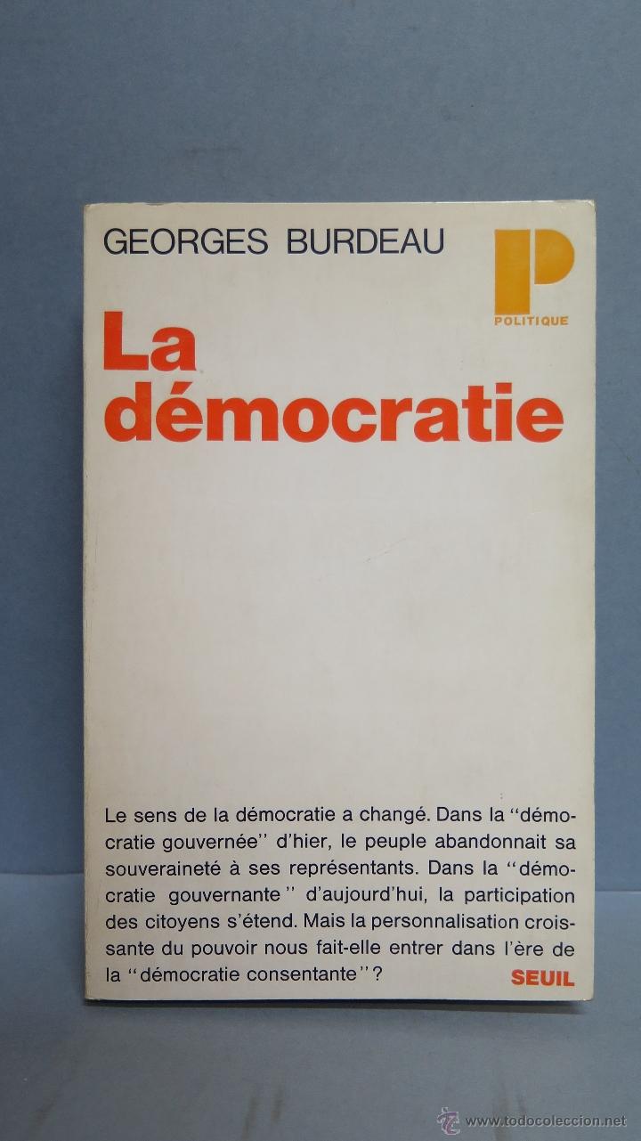 Libri di seconda mano: LA DEMOCRATIE. GEORGES BOURDEAU
