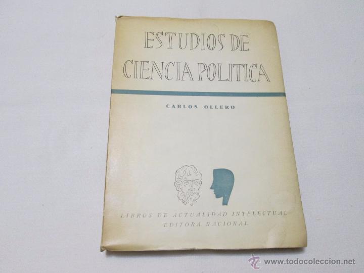 Second hand books: ESTUDIOS DE CIENCIA POLITICA - OLLERO, CARLOS - 1955