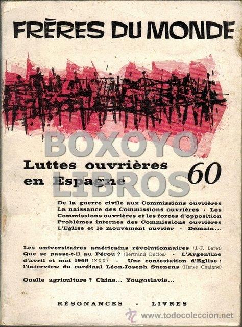 Libros de segunda mano: AAVV. Luttes ouvri&egrave;res en Espagne