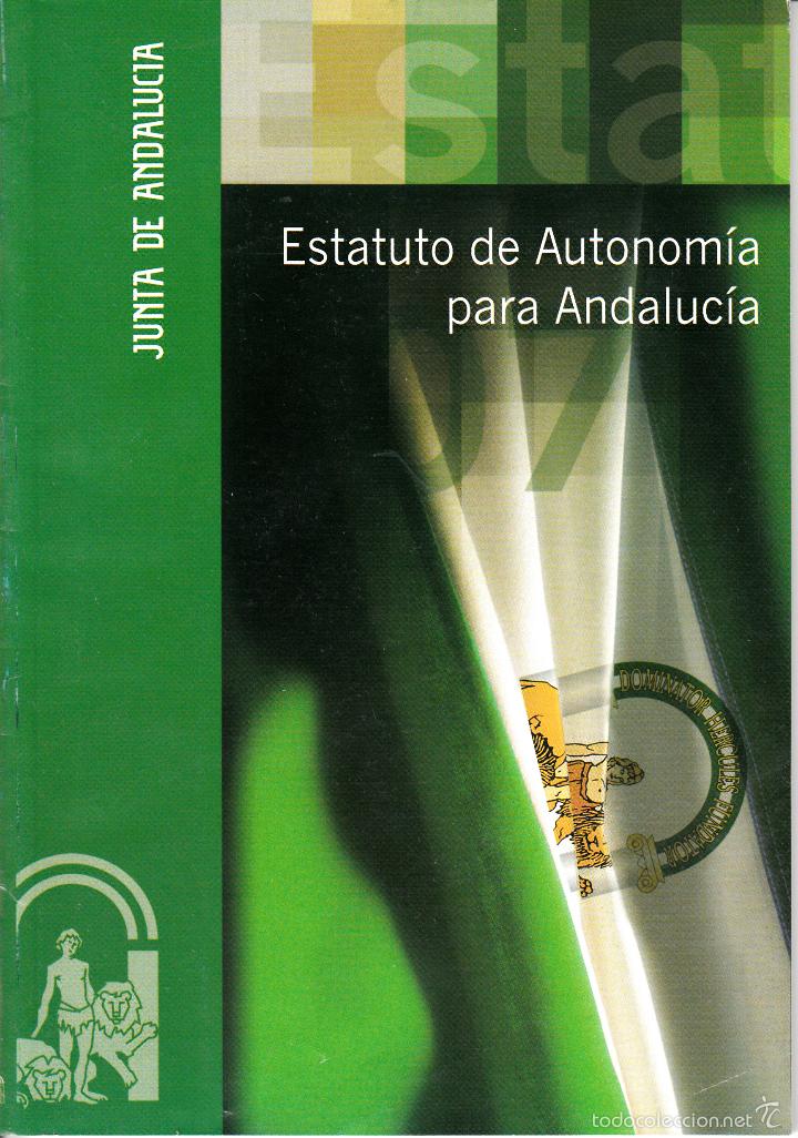 Resultado de imagen de estatuto de autonomia de andalucia