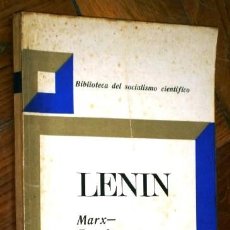 Libros de segunda mano: MARX, ENGELS, MARXISMO POR V. I. LENIN DE ED. PROGRESO EN MOSCÚ 1970