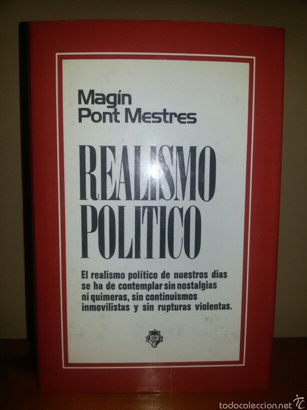 Libros de segunda mano: REALISMO POLITICO / Magin Pont Mestres / 1977 - Foto 1 - 58019334