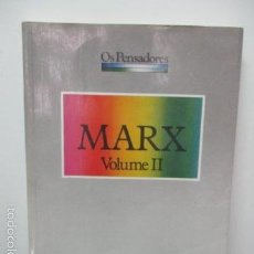 Libros de segunda mano: MARX, VOL. II, OS PENSADORES - 1988 - (EN PORTUGUÉS). Lote 58231460