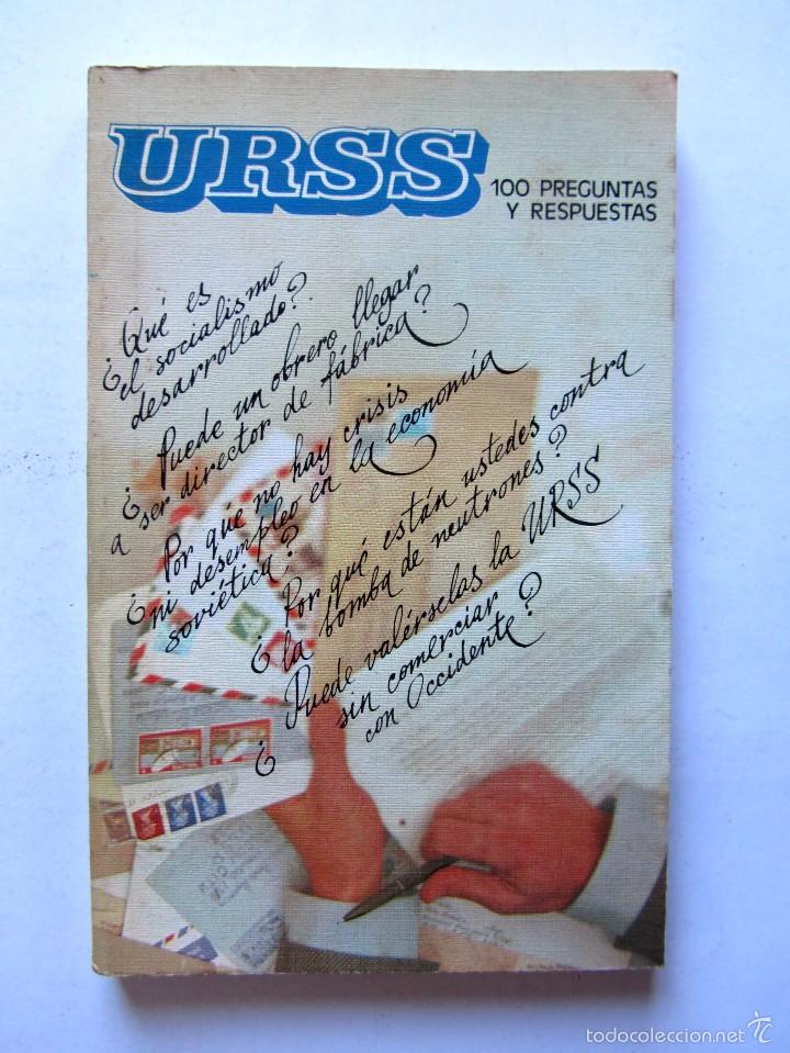 Libri di seconda mano: URSS 100 PREGUNTAS Y RESPUESTAS	Editorial de la agencia de prensa N&oacute;vosti