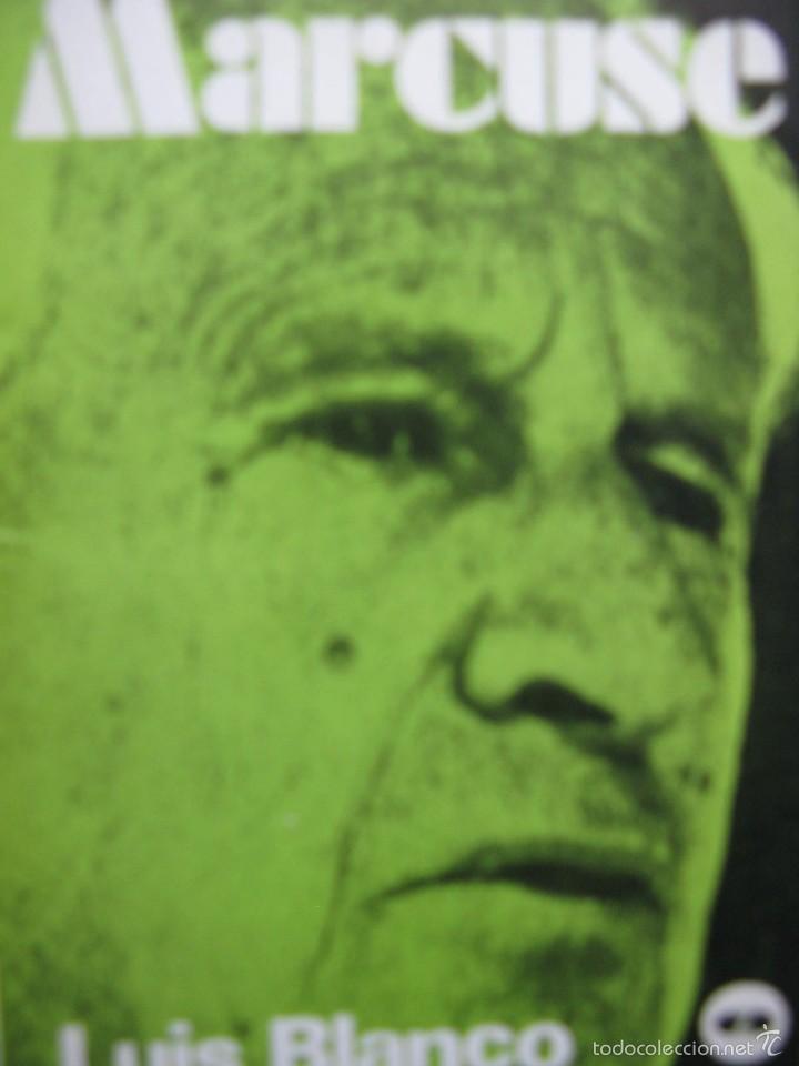 Libros de segunda mano: MARCUSE. Luis Blanco. ZERO - ZYX. 1971. 56 P&aacute;gs. - Foto 1