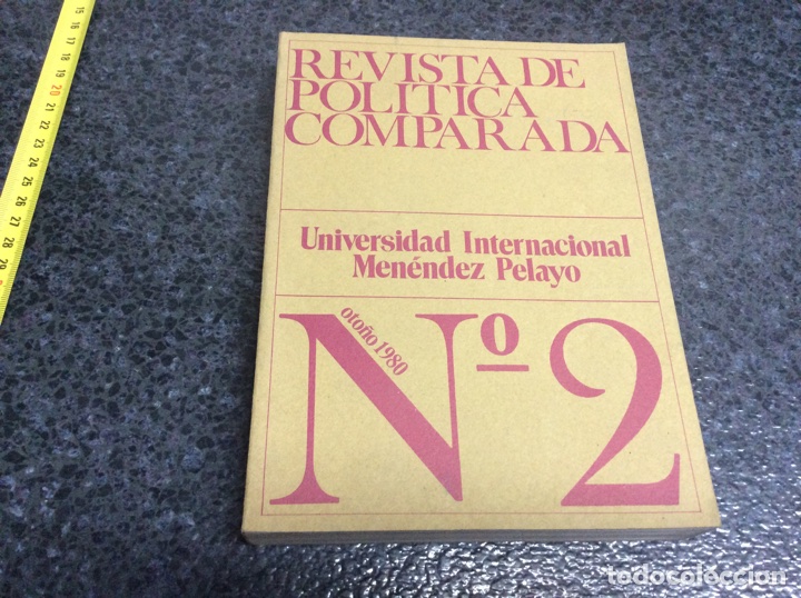 Libri di seconda mano: REVISTA DE POLITICA COMPARADA N&ordm; 2 - UNIVERSIDAD INTERNACIONAL MENENDEZ PELAYO