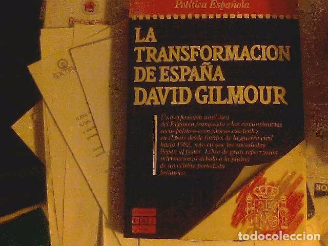 Libros de segunda mano: David Gilmour - La transformaci&oacute;n de Espa&ntilde;a - Foto 1