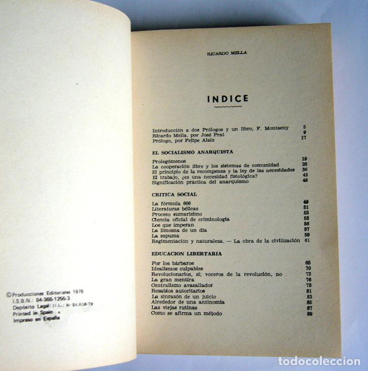 Libros de segunda mano: IDEARIO - RICARDO MELLA - Foto 3