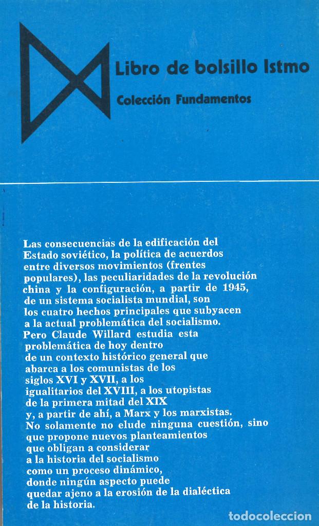 Libros de segunda mano: Problem&aacute;tica del socialismo. Desde el Renacimiento a nuestros d&iacute;as - Foto 2