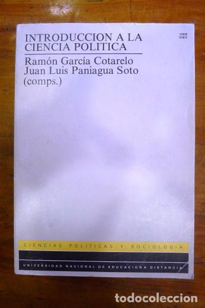 Second hand books: INTRODUCCI&Oacute;N  a la Ciencia Pol&iacute;tica / compilaci&oacute;n de Ram&oacute;n Garc&iacute;a Cotarelo, Juan Luis Paniagua