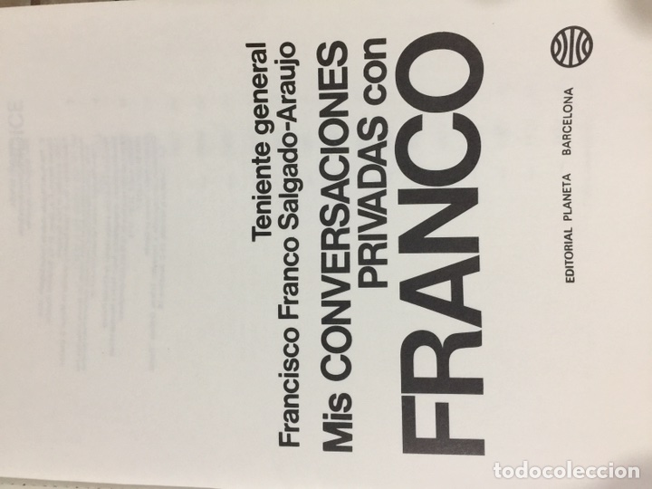 Libros de segunda mano: Mis conversaciones privadas con Franco - Foto 5