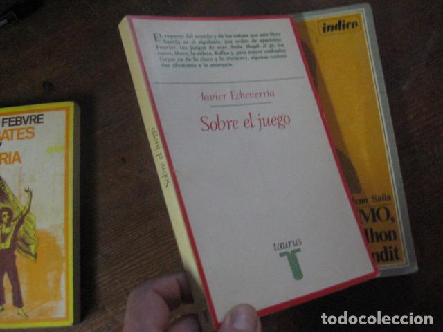 Libros de segunda mano: SOBRE EL JUEGO, ECHEVARRIA - Foto 1