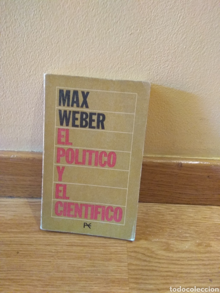 Libros de segunda mano: Max Weber el pol&iacute;tico y el cient&iacute;fico - Foto 1