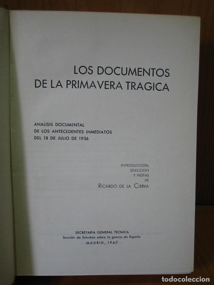 Libros de segunda mano: 1. Documentos de la Primavera tr&aacute;gica 1966 - Foto 2