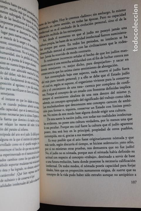 Libros de segunda mano: Mi Lucha. Adolf Hitler. 1993 - Foto 4
