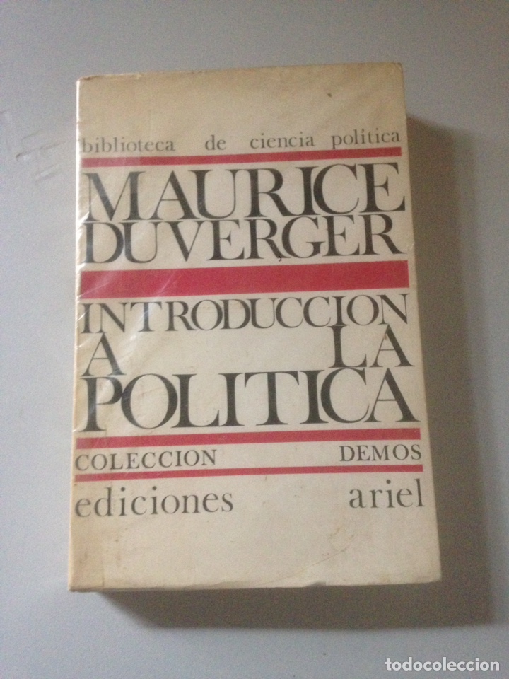 Libros de segunda mano: INTRODUCCI&Oacute;N A LA POL&Iacute;TICA - Foto 1