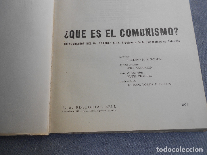 Libros de segunda mano: QUE ES EL COMUNISMO. GRAYSON KIRK. - Foto 4